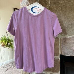 Lululemon Love Curved-Hem T-Shirt Size 4